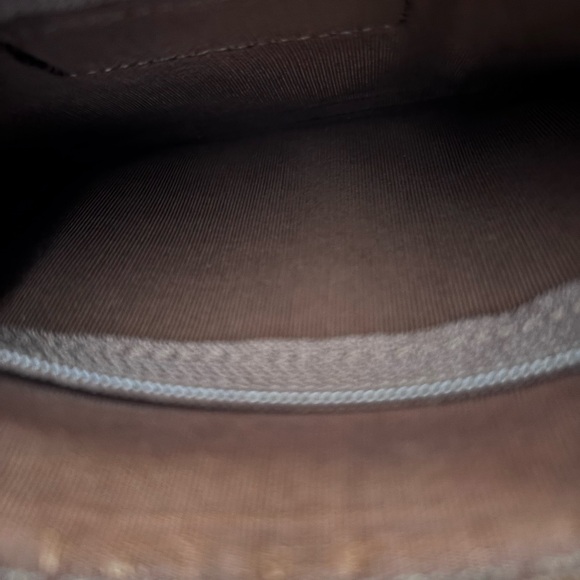 Roberta di Camerino Vintage Brown Monogram Fabric/Leather Baguette - Picture 7 of 7